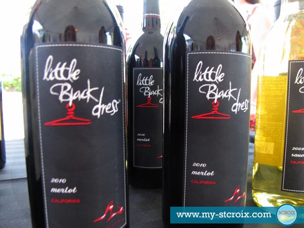 Taste of St Croix Wine LIttle Black Dress
