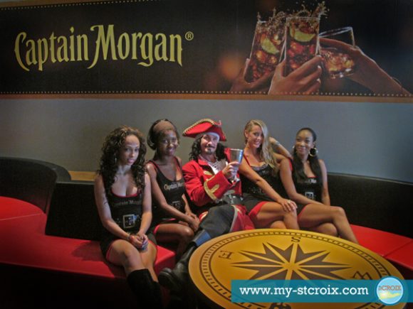 Captain Morgan and the Morganettes St Croix
