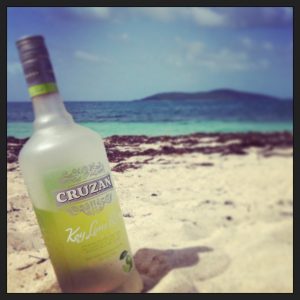 Cruzan Rum Lime Buck Island
