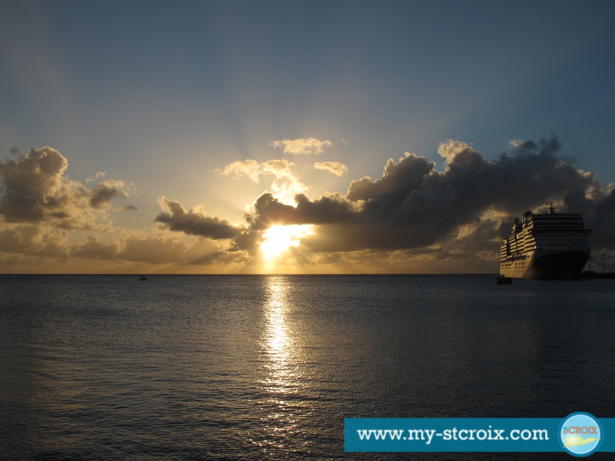 st croix sunset cruise ship