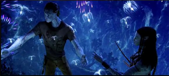 Avatar's Bioluminescent Forest