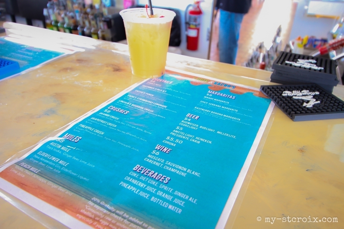 Drink at Louie and Nachos