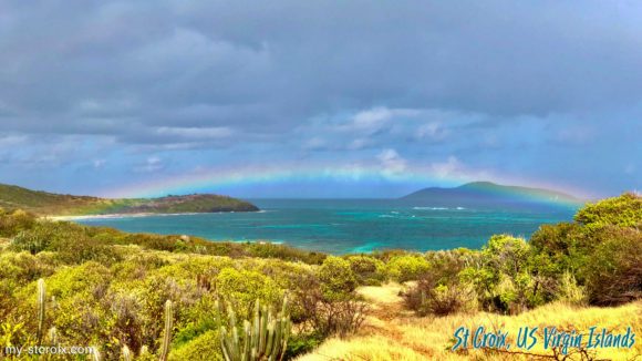 RAINBOW OVER BUCK ISLAND
