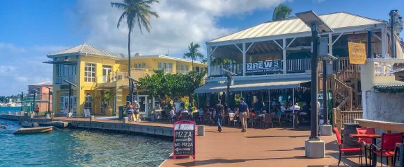 St Croix Restaurants on the Christiansted Boardwalk