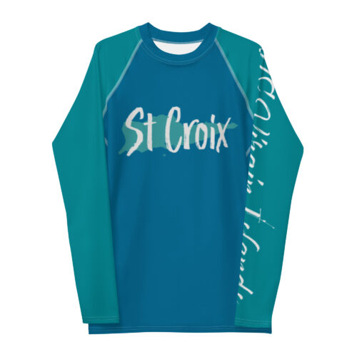 St Croix US Virgin Islands Men's Rash Guard