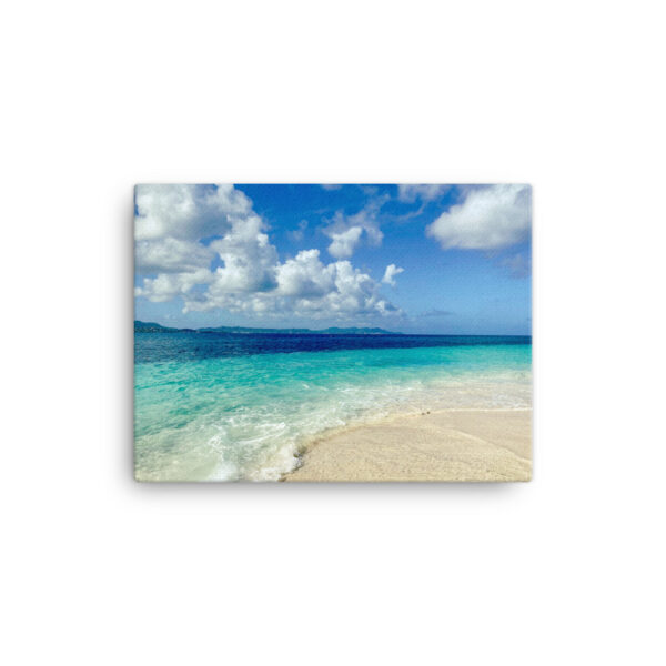 St Croix From Buck Island Canvas