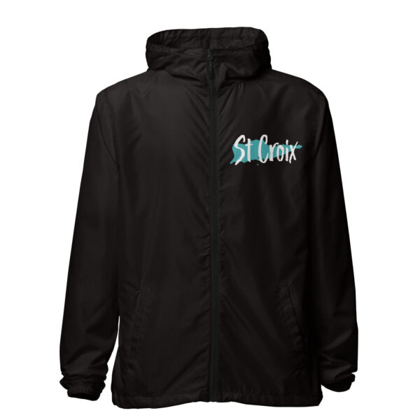St Croix Island Unisex lightweight zip up windbreaker - Image 3