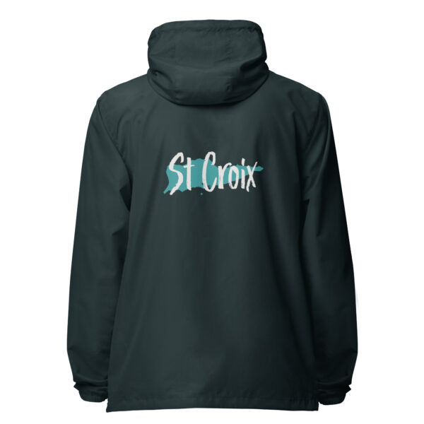 St Croix Island Unisex lightweight zip up windbreaker - Image 6