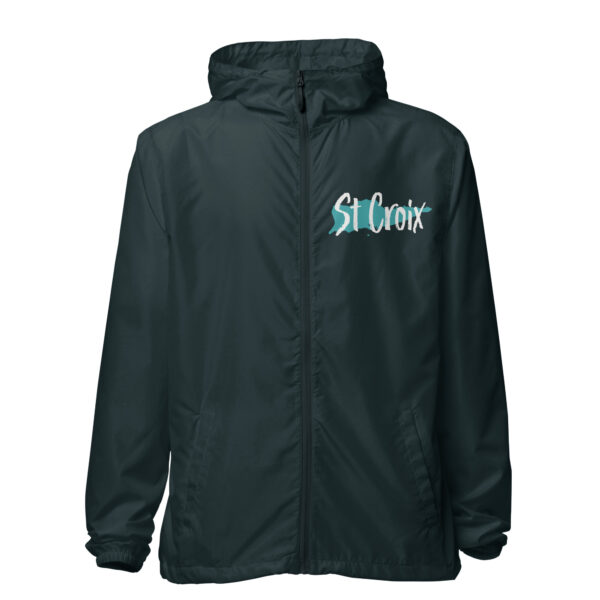 St Croix Island Unisex lightweight zip up windbreaker - Image 5