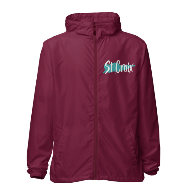 St Croix Island Unisex lightweight zip up windbreaker - Image 7
