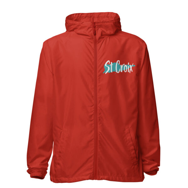 St Croix Island Unisex lightweight zip up windbreaker - Image 9