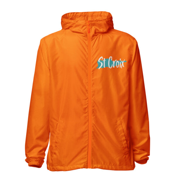 St Croix Island Unisex lightweight zip up windbreaker - Image 14