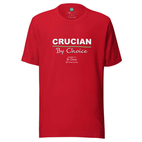 Crucian by Choice Unisex t-shirt - Image 3