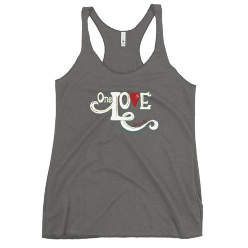 One Love Women's Racerback Tank
