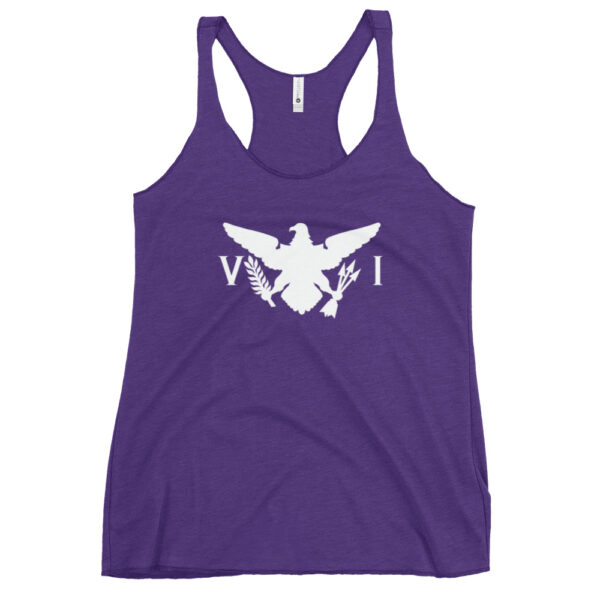 USVI Flag Women's Racerback Tank - Image 3