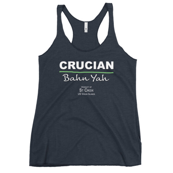 Crucian Bahn Yah Women's Racerback Tank - Image 3