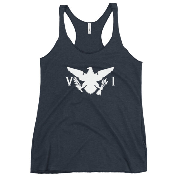 USVI Flag Women's Racerback Tank - Image 2