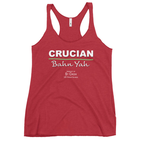 Crucian Bahn Yah Women's Racerback Tank - Image 5