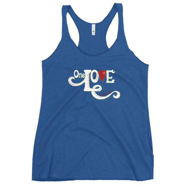 One Love Women's Racerback Tank - Image 5