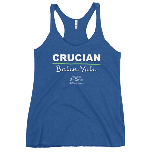 Crucian Bahn Yah Women's Racerback Tank - Image 6