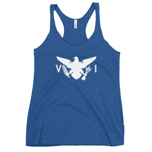 USVI Flag Women's Racerback Tank - Image 5