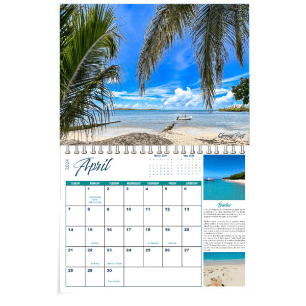 2024 St Croix Calendar April