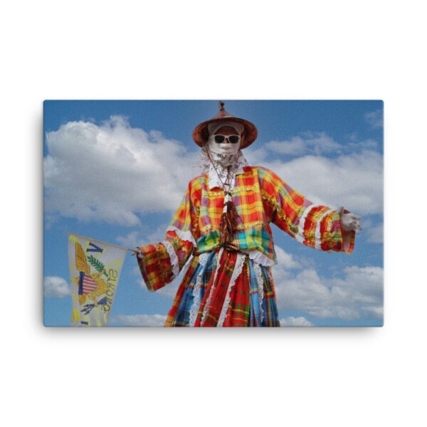 VI Strong Moko Jumbie 24x36 Canvas