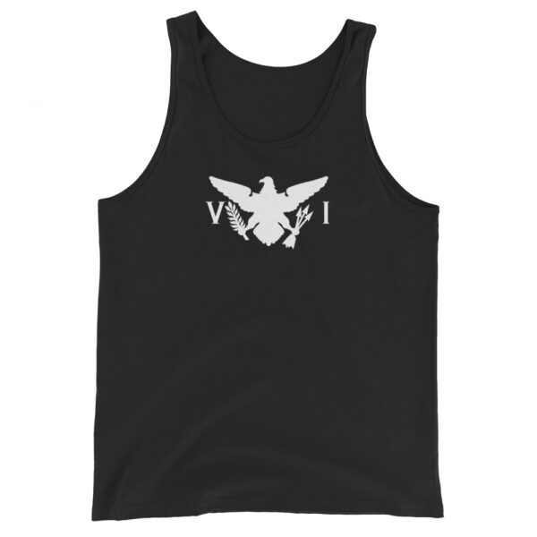 USVI Eagle Silhouette Unisex Tank Top - Image 2