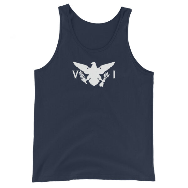USVI Eagle Silhouette Unisex Tank Top - Image 3