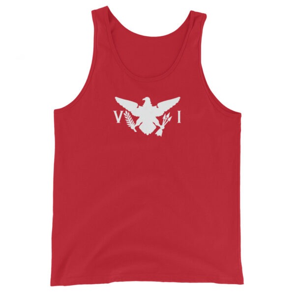 USVI Eagle Silhouette Unisex Tank Top - Image 4