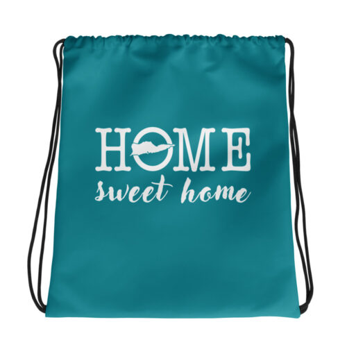 Home Sweet Home St Croix Drawstring bag