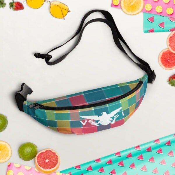 VI Madras Inspired Fanny Pack - Image 2