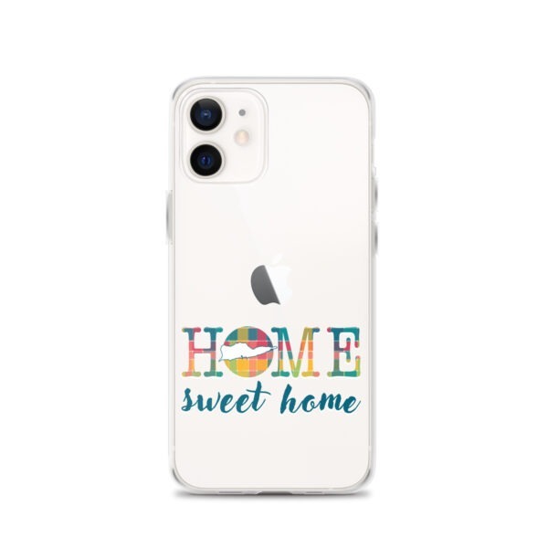 Home Sweet Home St Croix VI Inspired Madras | Clear Case for iPhone® - Image 14
