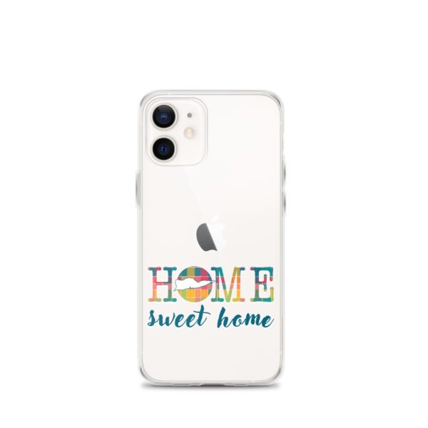Home Sweet Home St Croix VI Inspired Madras | Clear Case for iPhone® - Image 8