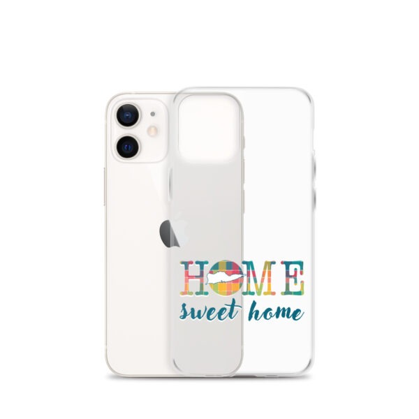 Home Sweet Home St Croix VI Inspired Madras | Clear Case for iPhone® - Image 9
