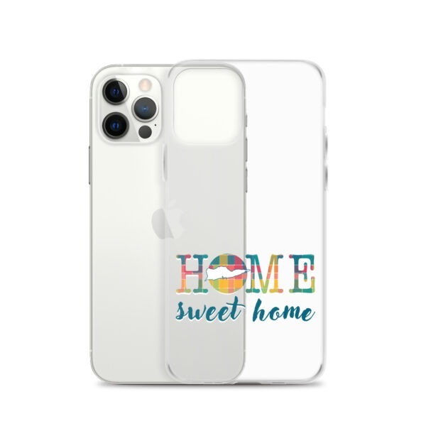 Home Sweet Home St Croix VI Inspired Madras | Clear Case for iPhone® - Image 13