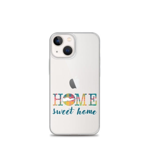 Home Sweet Home St Croix VI Inspired Madras | Clear Case for iPhone® - Image 16