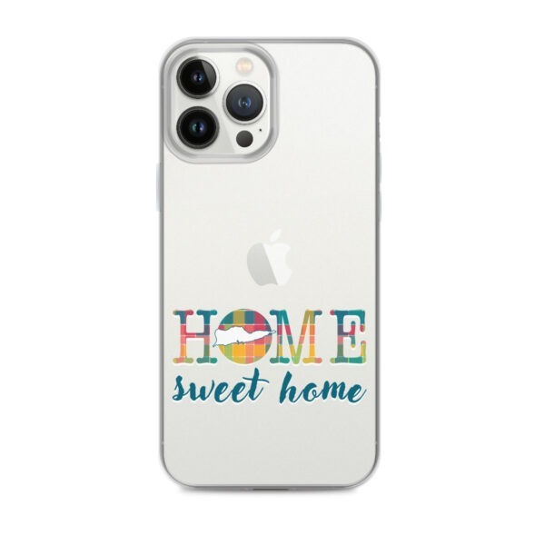 Home Sweet Home St Croix VI Inspired Madras | Clear Case for iPhone® - Image 18