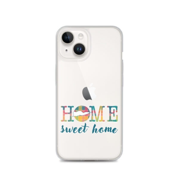 Home Sweet Home St Croix VI Inspired Madras | Clear Case for iPhone® - Image 30