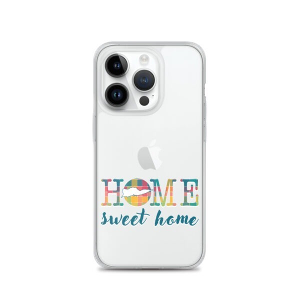 Home Sweet Home St Croix VI Inspired Madras | Clear Case for iPhone® - Image 28