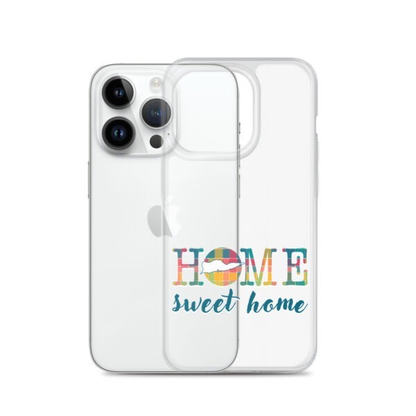 Home Sweet Home St Croix VI Inspired Madras | Clear Case for iPhone® - Image 29