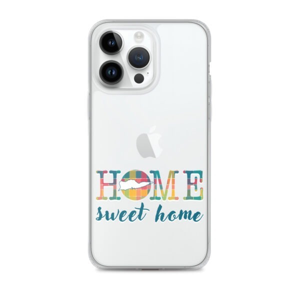Home Sweet Home St Croix VI Inspired Madras | Clear Case for iPhone® - Image 26