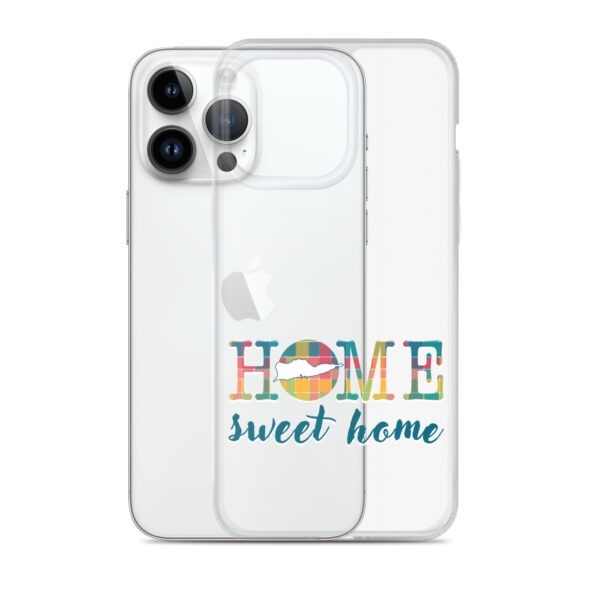 Home Sweet Home St Croix VI Inspired Madras | Clear Case for iPhone® - Image 27