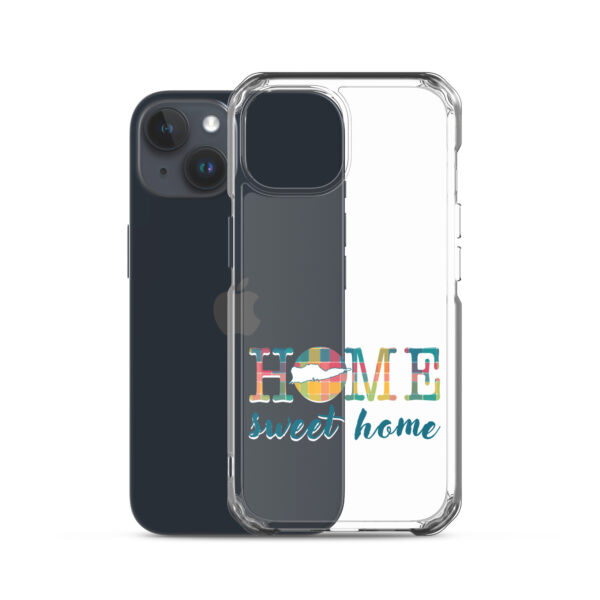 Home Sweet Home St Croix VI Inspired Madras | Clear Case for iPhone® - Image 39