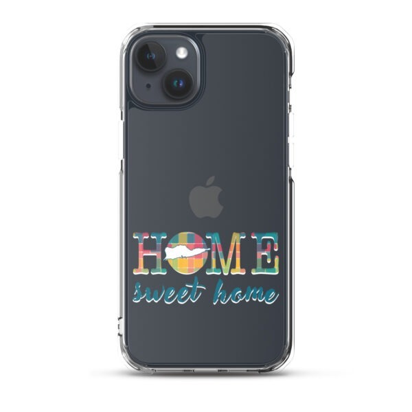 Home Sweet Home St Croix VI Inspired Madras | Clear Case for iPhone® - Image 32
