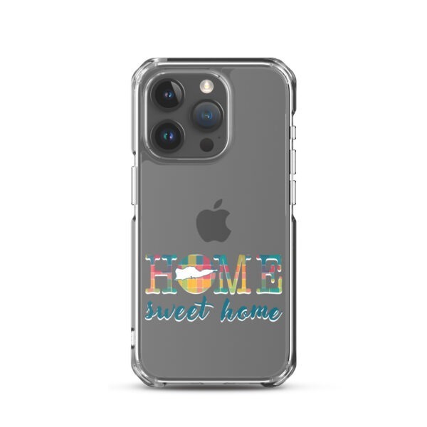 Home Sweet Home St Croix VI Inspired Madras | Clear Case for iPhone® - Image 36