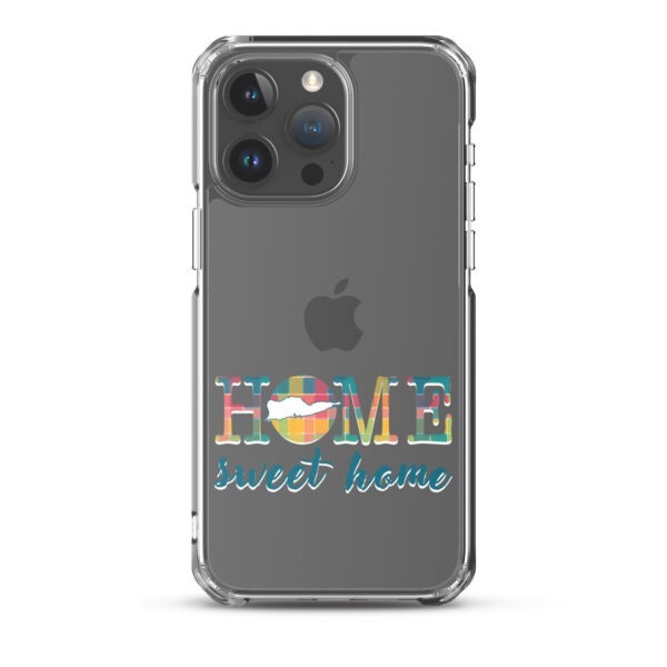 Home Sweet Home St Croix VI Inspired Madras | Clear Case for iPhone® - Image 34