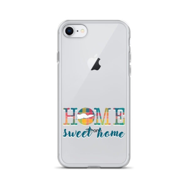 Home Sweet Home St Croix VI Inspired Madras | Clear Case for iPhone® - Image 40