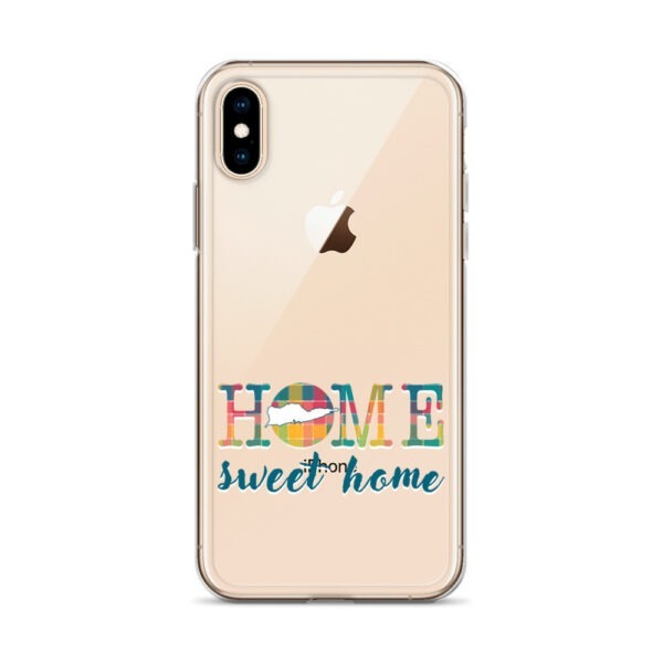 Home Sweet Home St Croix VI Inspired Madras | Clear Case for iPhone® - Image 45