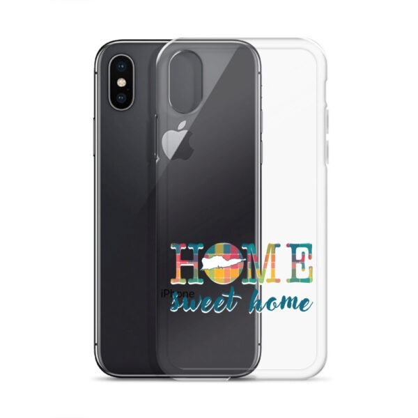 Home Sweet Home St Croix VI Inspired Madras | Clear Case for iPhone® - Image 44